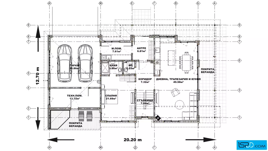 План на първи етаж План на първи етаж