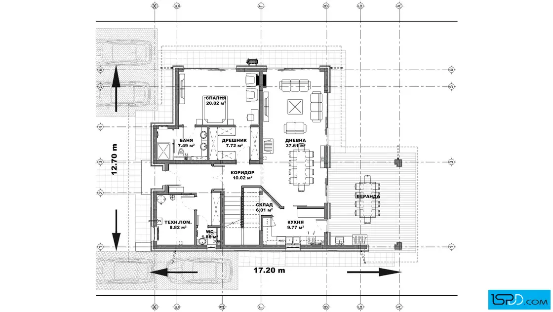 План на първи етаж