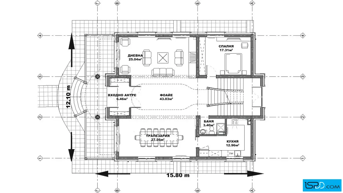 План на първи етаж