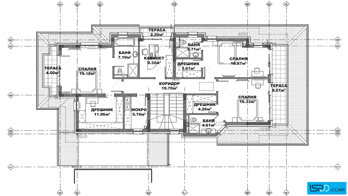 План на втори етаж