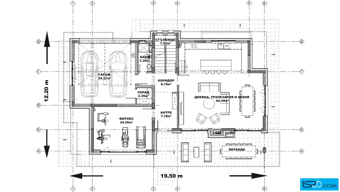 План на първи етаж