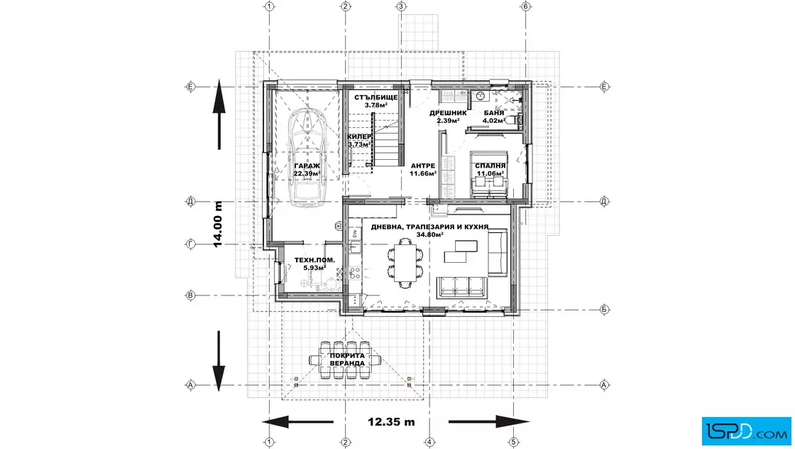 План на първи етаж План на първи етаж