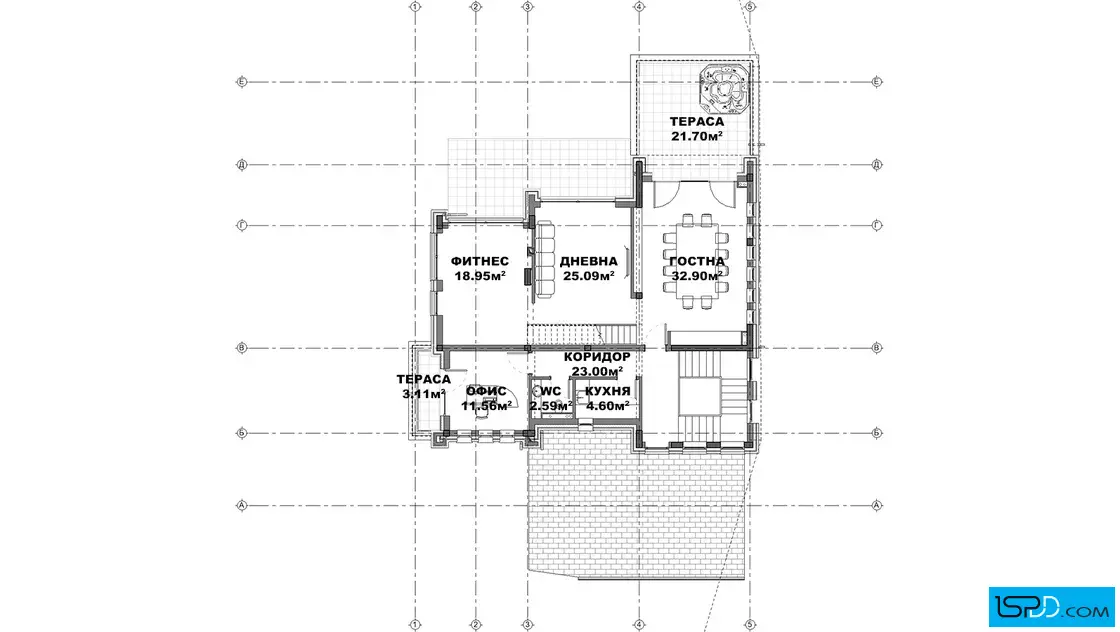 План на втори етаж