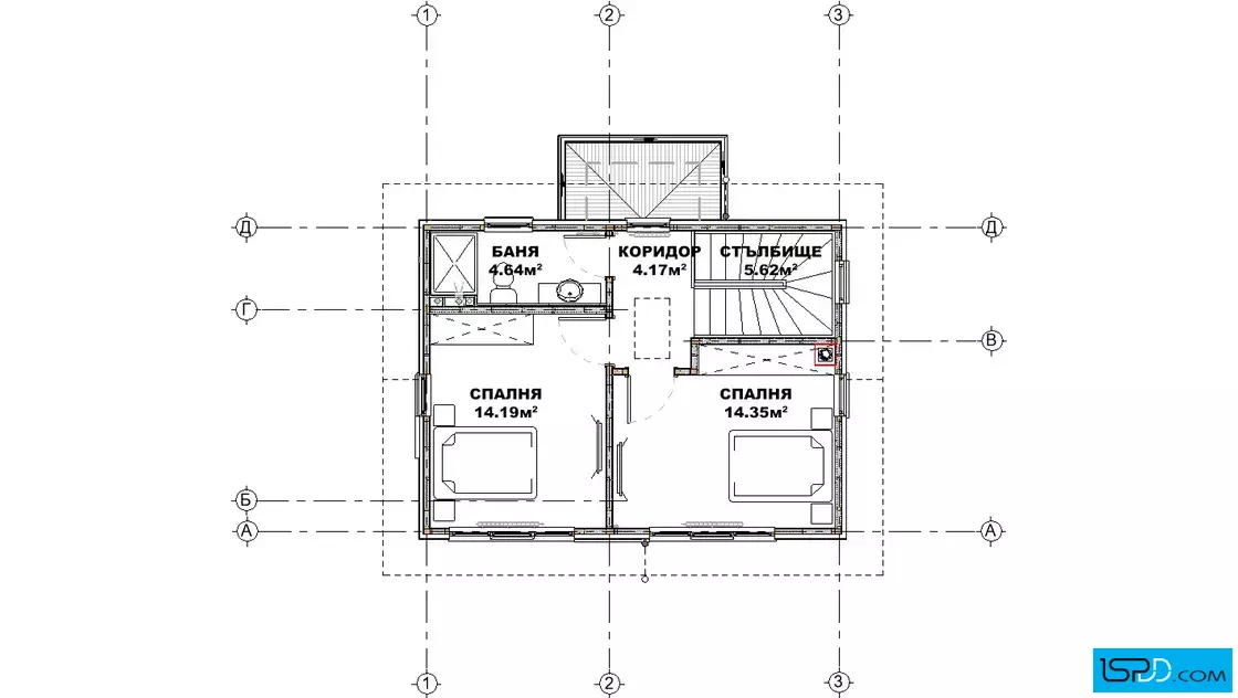 План на втори етаж
