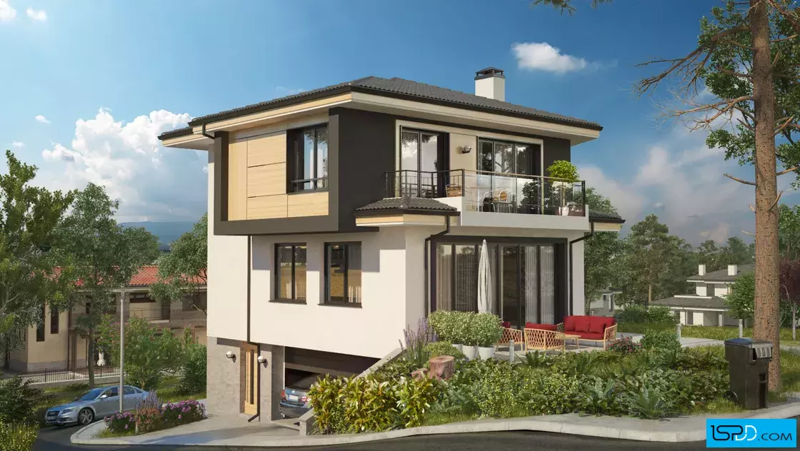 Проект на къща в гр. София