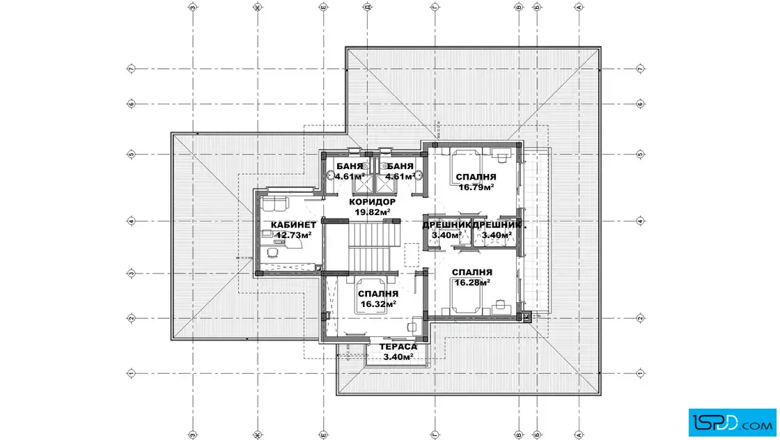 План на втори етаж