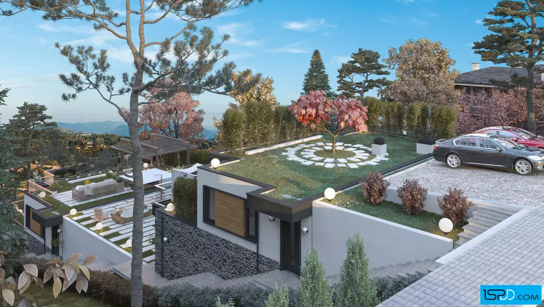 Проект на двуфамилна къща в м. Мала кория