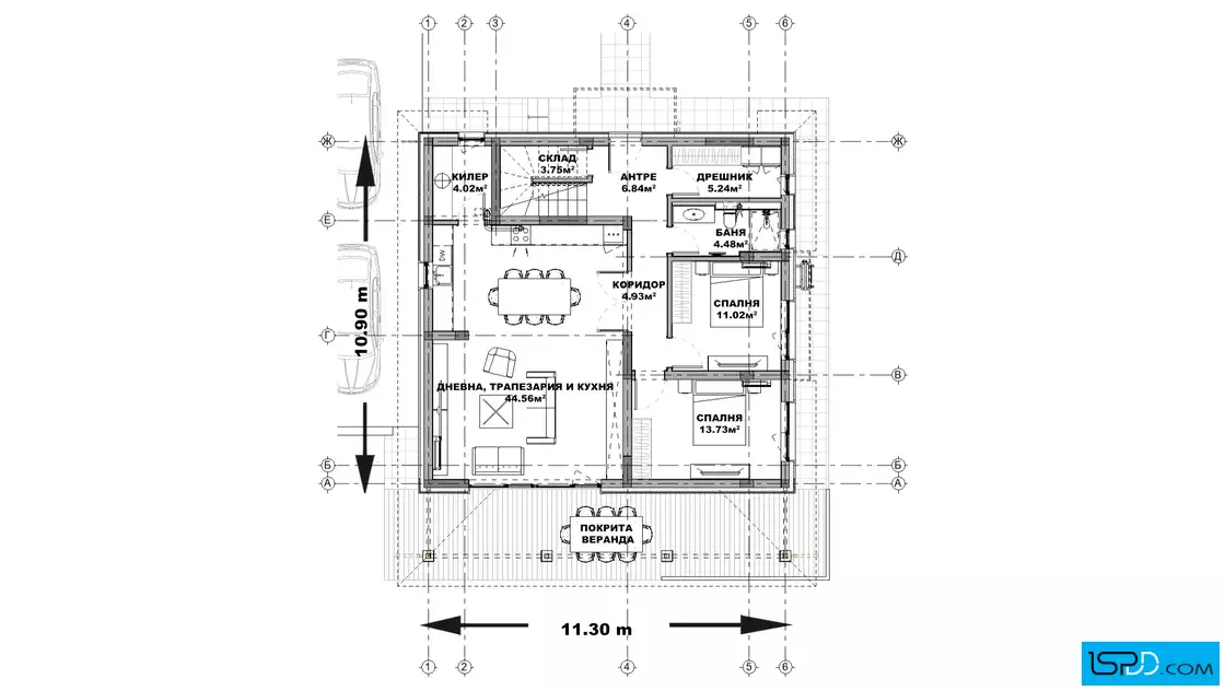 План на първи етаж План на първи етаж
