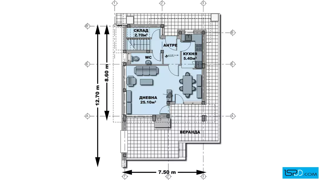 План на първи етаж