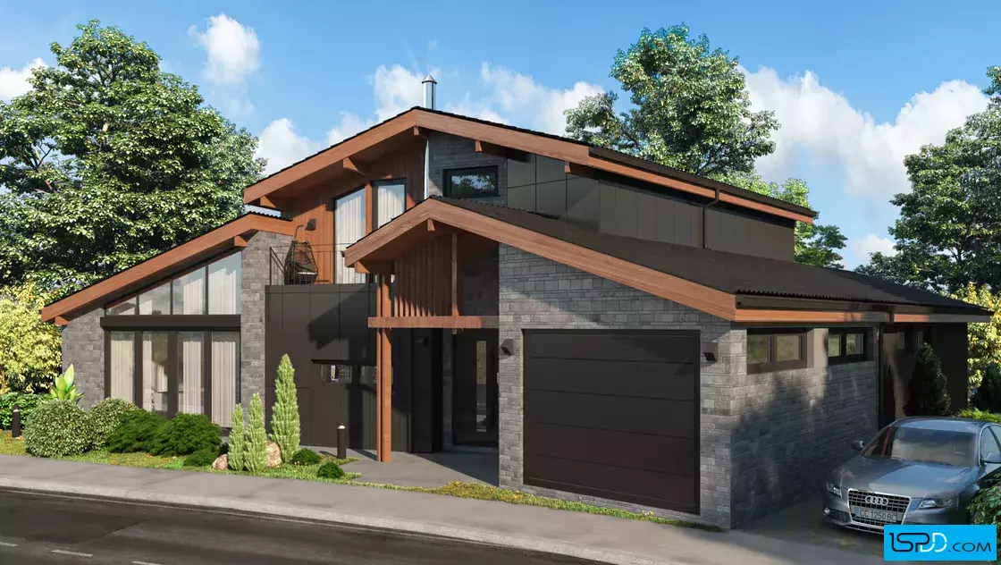 Проект на къща в с. Поибрене