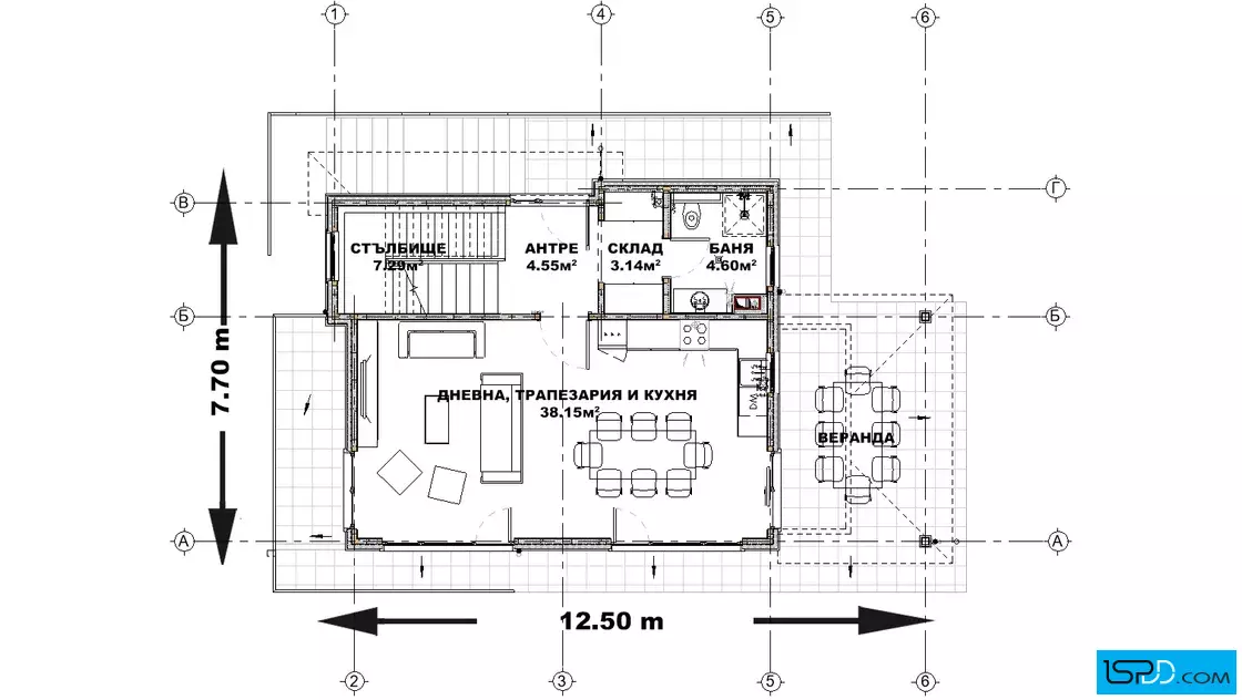 План на първи етаж