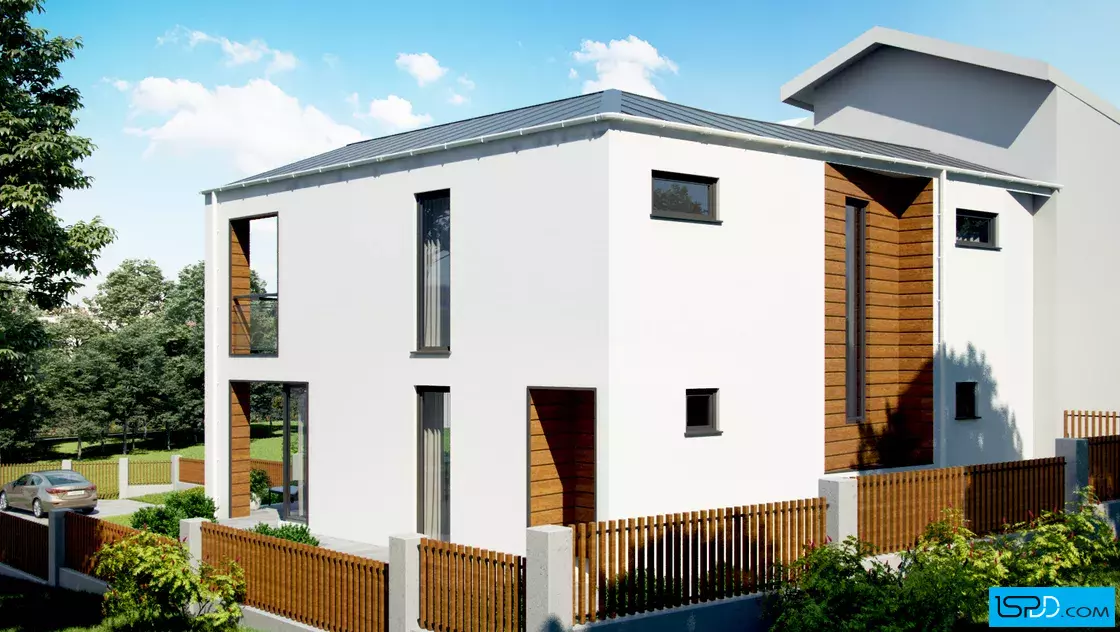 Проект на къща в гр. Черноморец