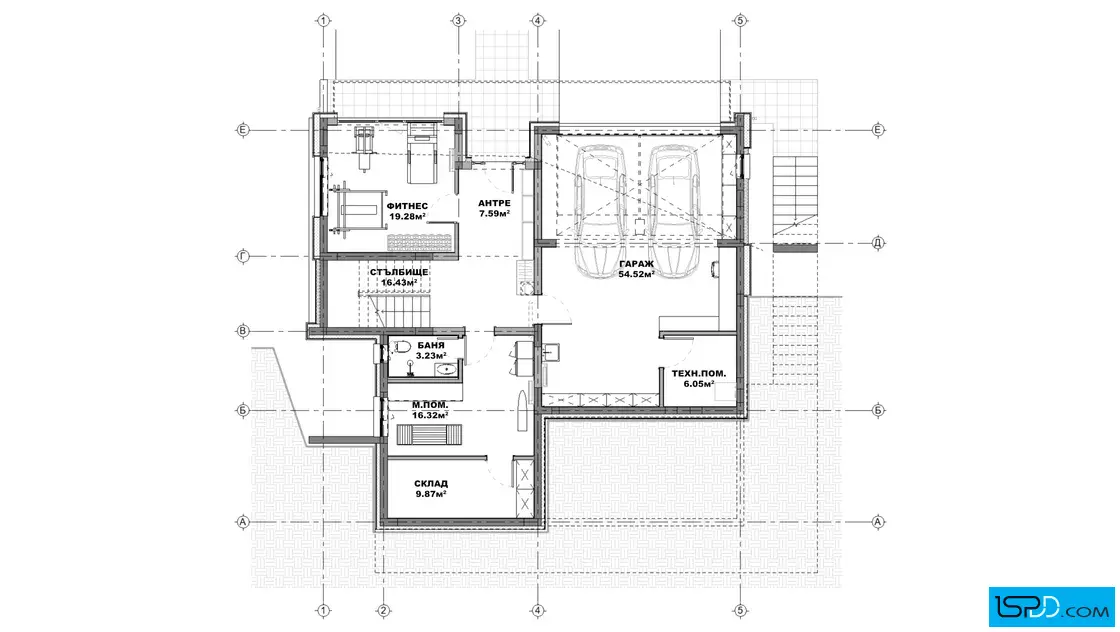 План на подземен етаж План на подземен етаж