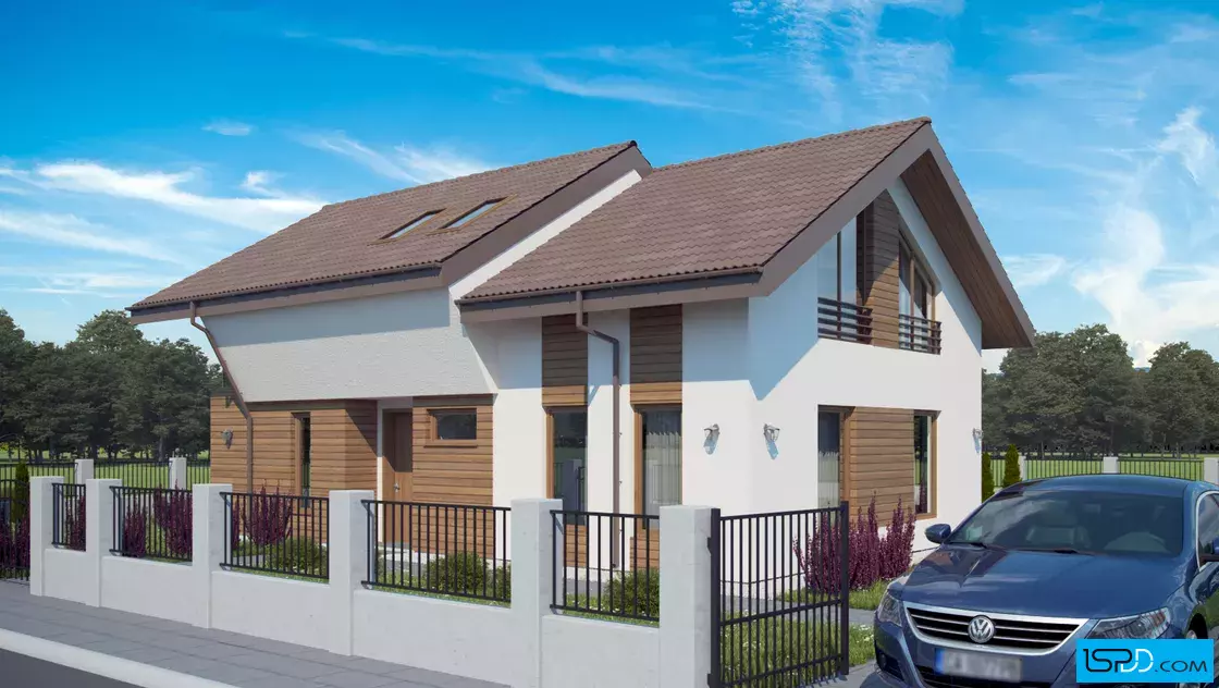 Проект на къща в с. Горни Богров