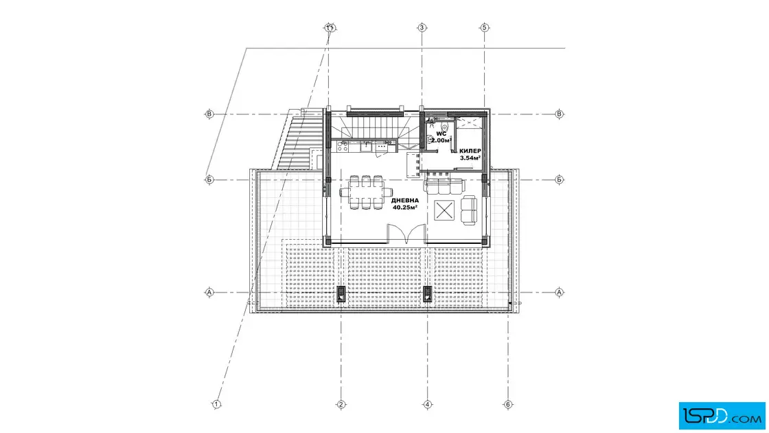 План на трети етаж
