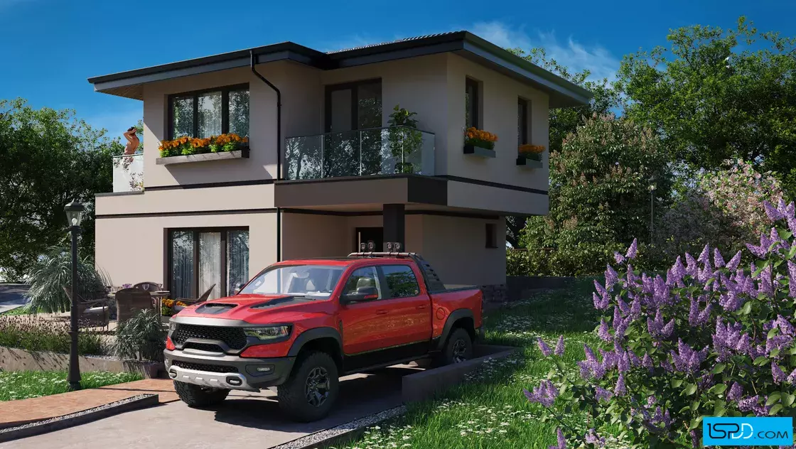 Проект на къща в с. Гълъбник