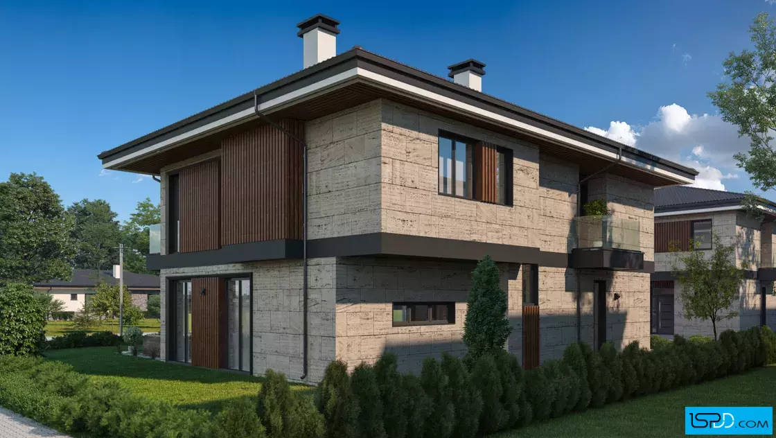 Проект на къща в м. Косанин дол, гр. София