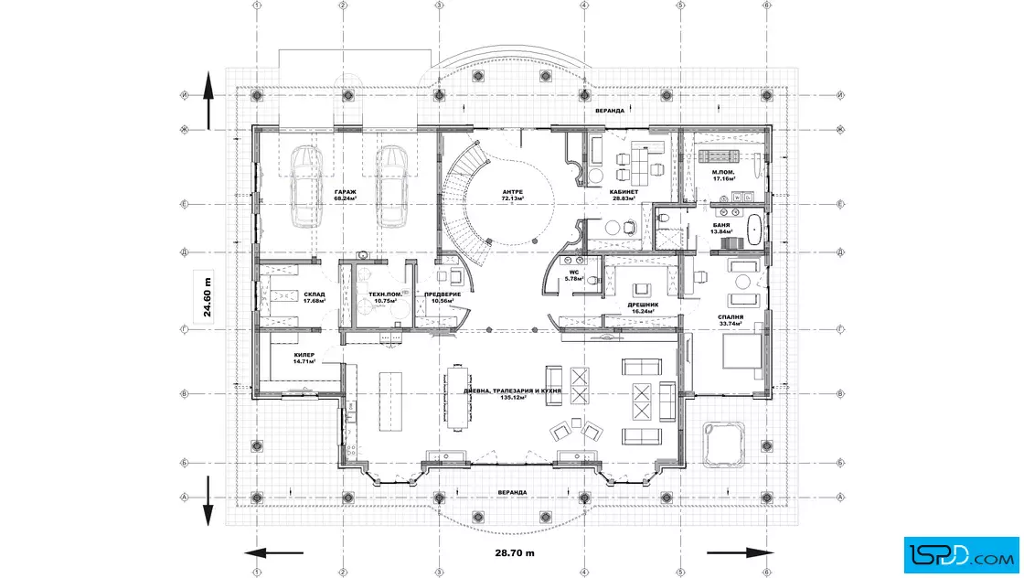 План на първи етаж