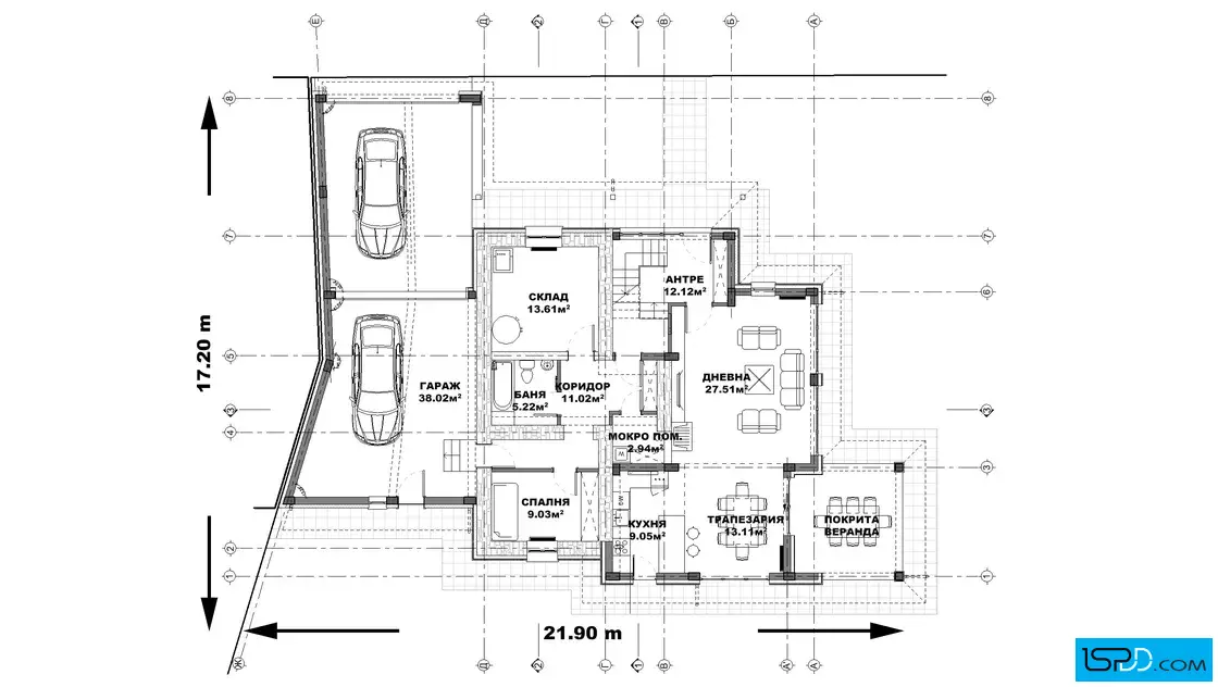 План на първи етаж