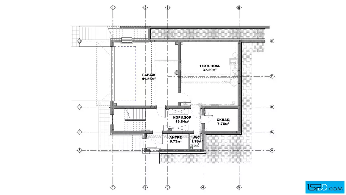 План на подземен етаж