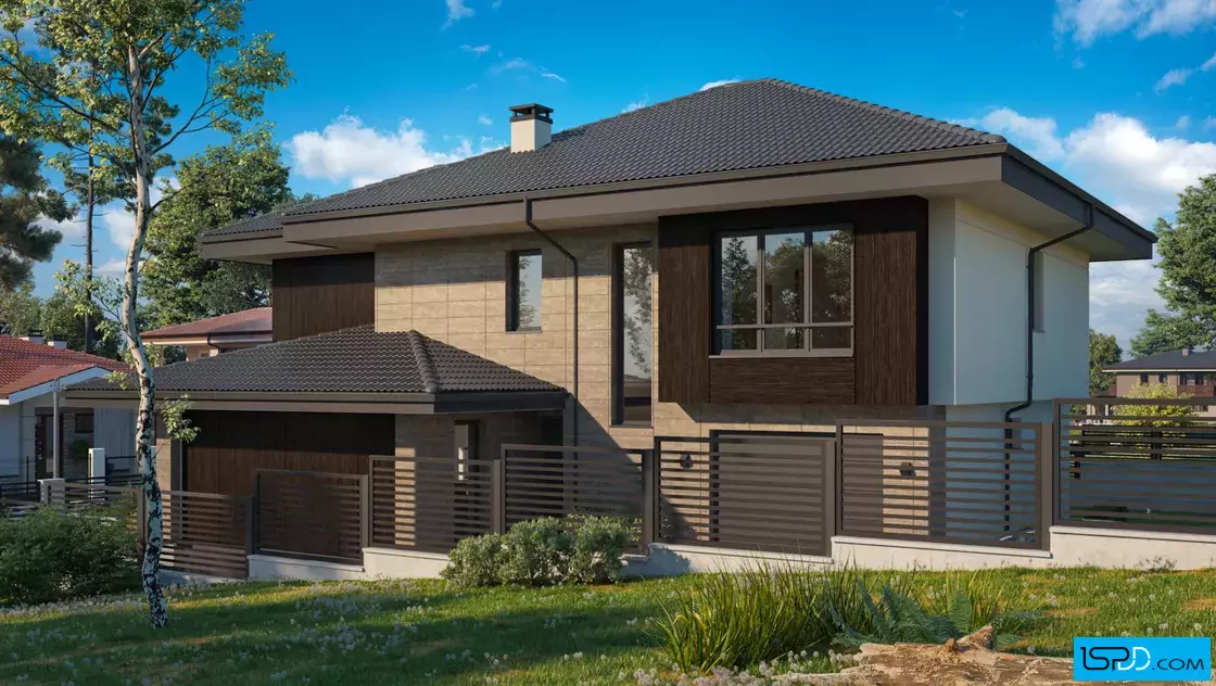 Проект на къща във в.з Горна Баня