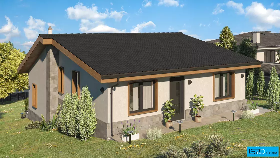 Проект на къща в гр. Ботевград