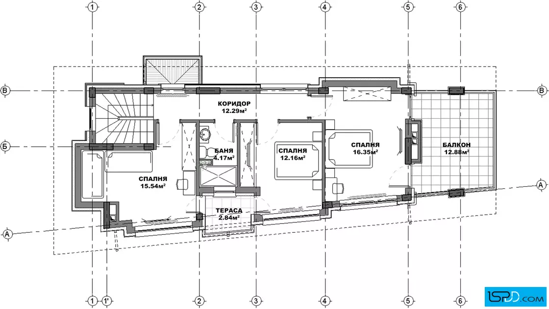 План на втори етаж