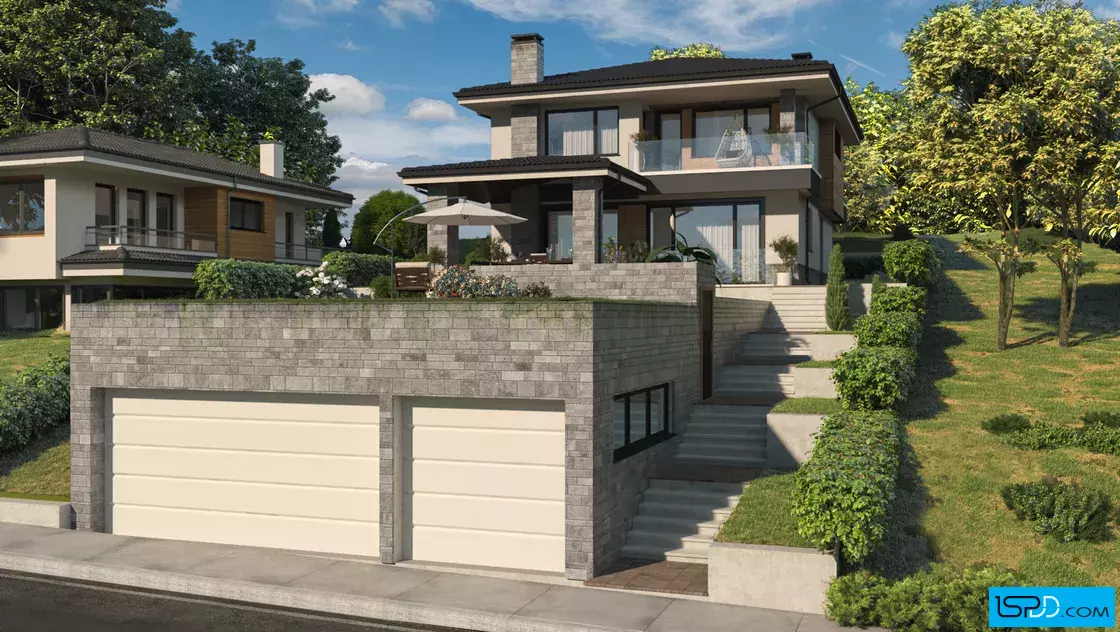 Проект на къща в с. Горна Малина