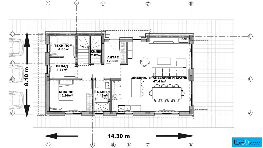 План на първи етаж План на първи етаж