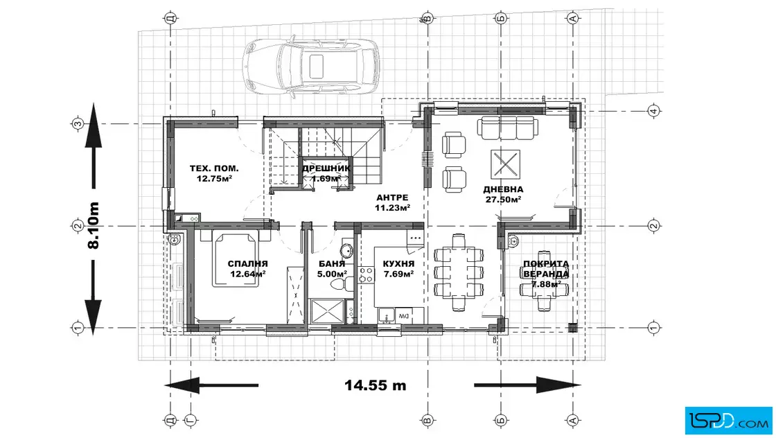 План на първи етаж