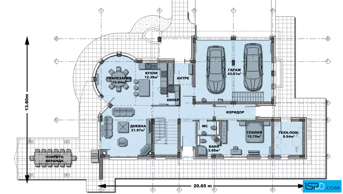 План на първи етаж