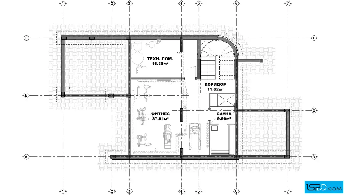 План на подземен етаж