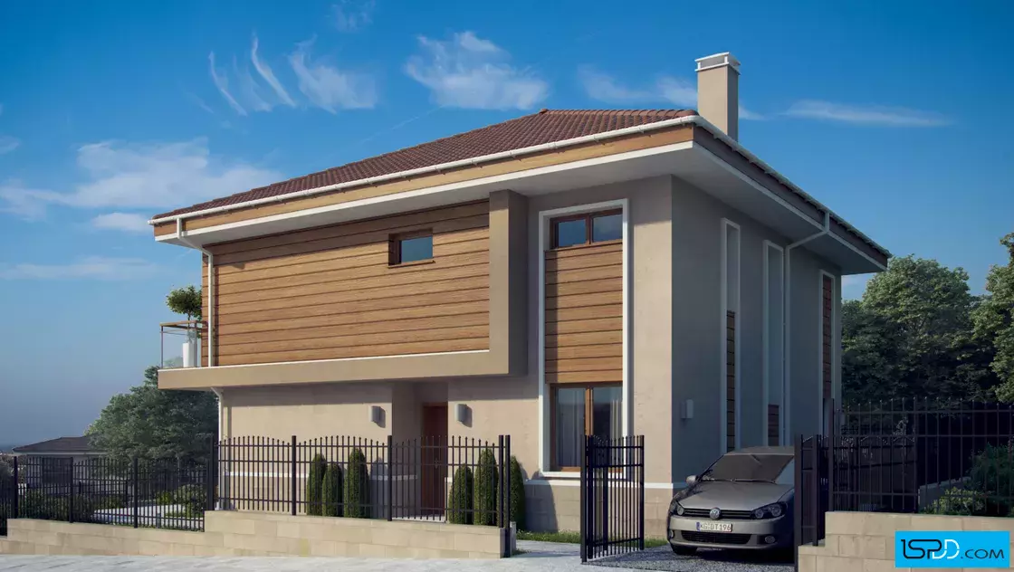 Проект на къща в общ. Бургас