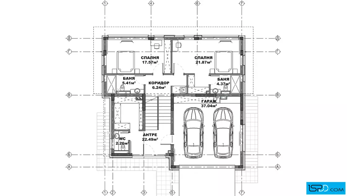 План на втори етаж