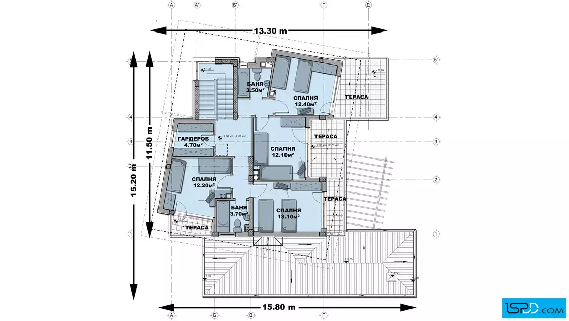 План на втори етаж