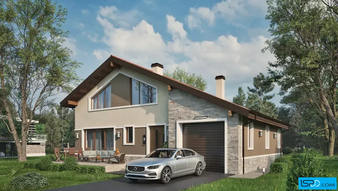 Проект на къща в с. Волуяк