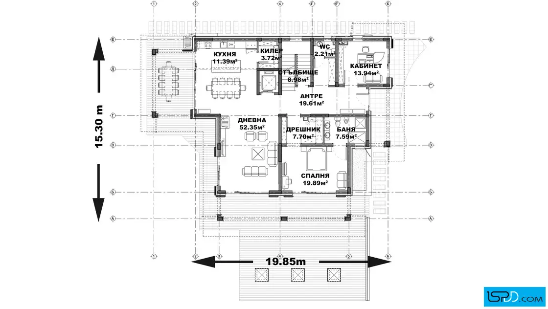 План на първи етаж