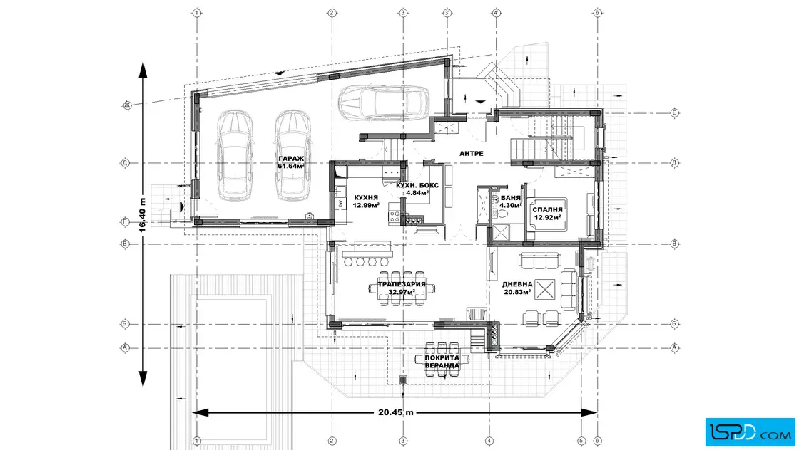 План на първи етаж