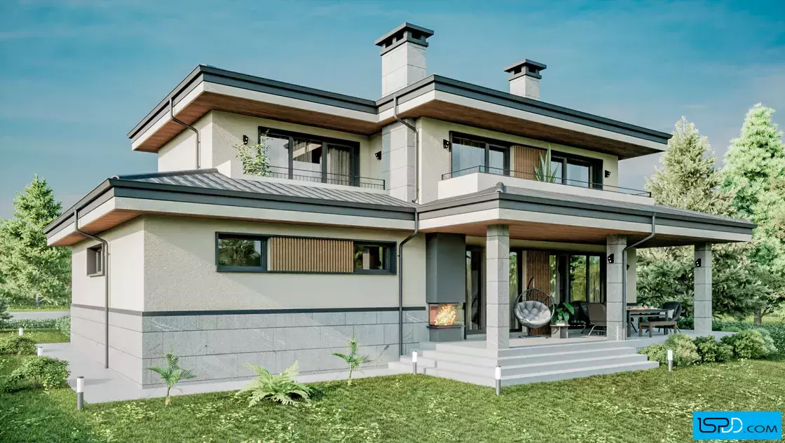 Проект на къща в с. Саранци