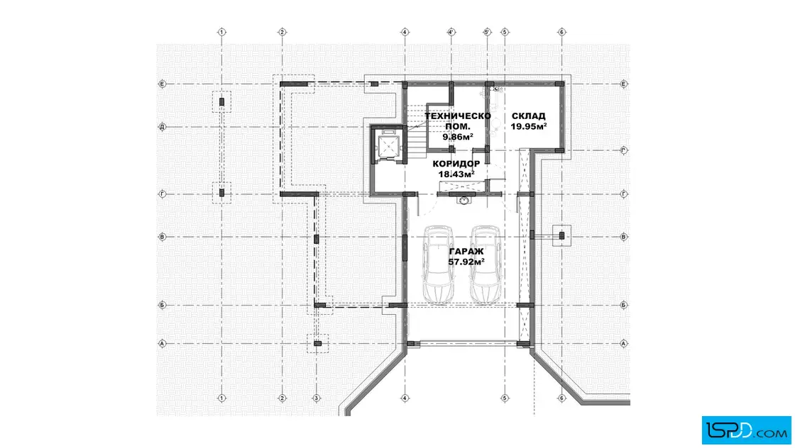 План на подземен етаж