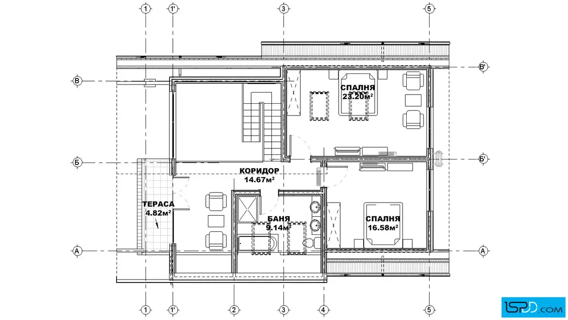 План на втори етаж