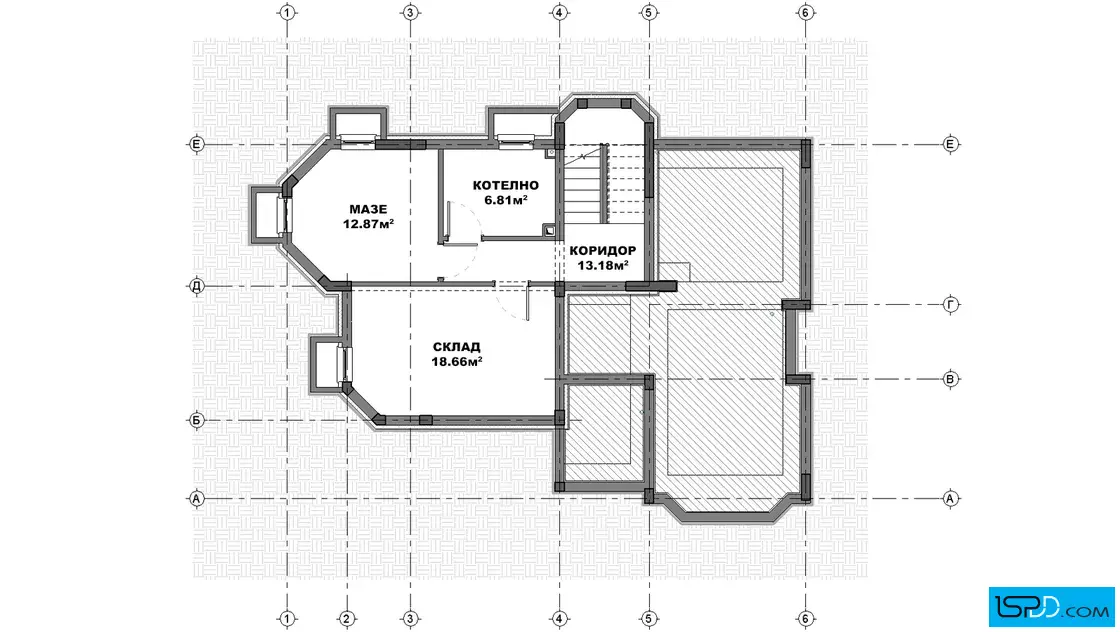 План на сутерен