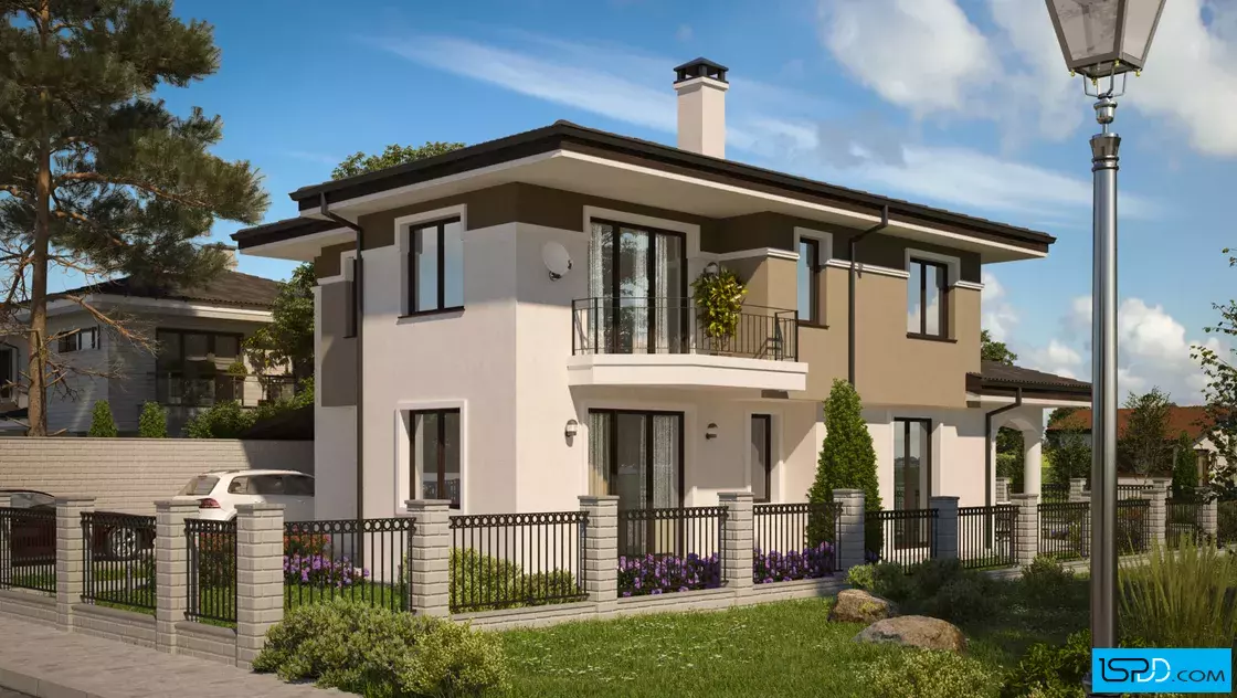 Проект на къща в гр. Бургас