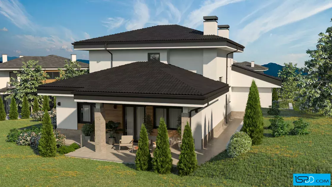 Проект на къща в с. Пауново