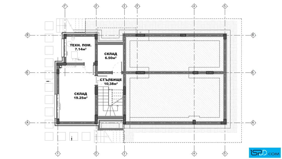 План на подземен етаж
