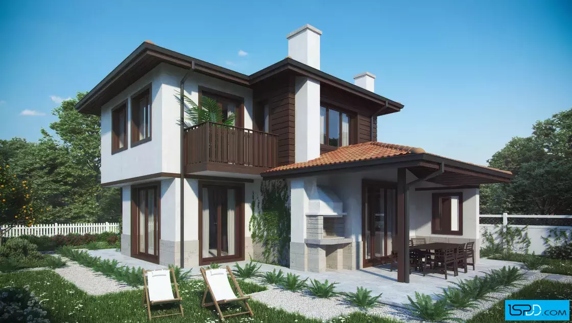 Проект на къща в с. Желязно