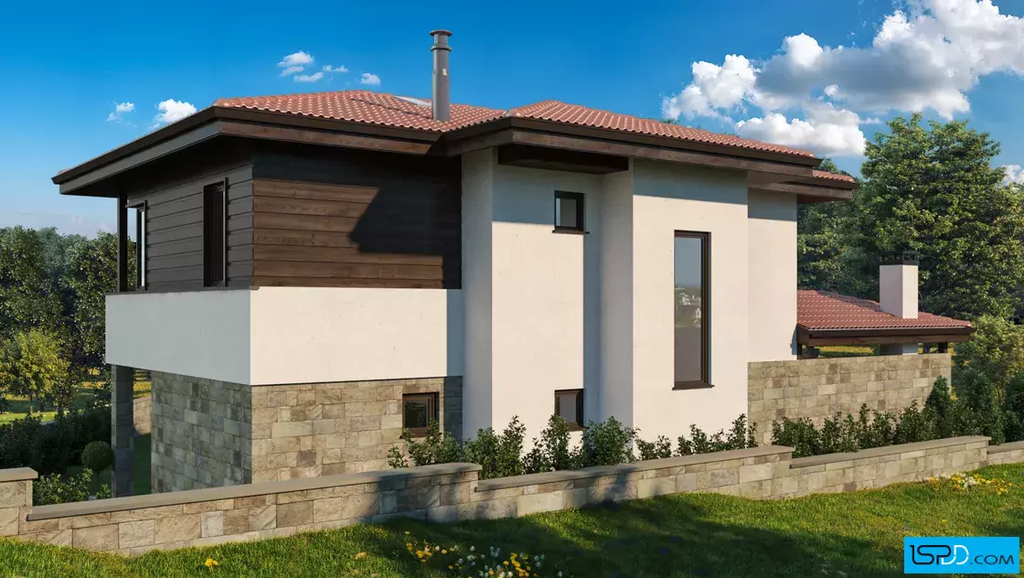 Проект на къща в с. Дрен