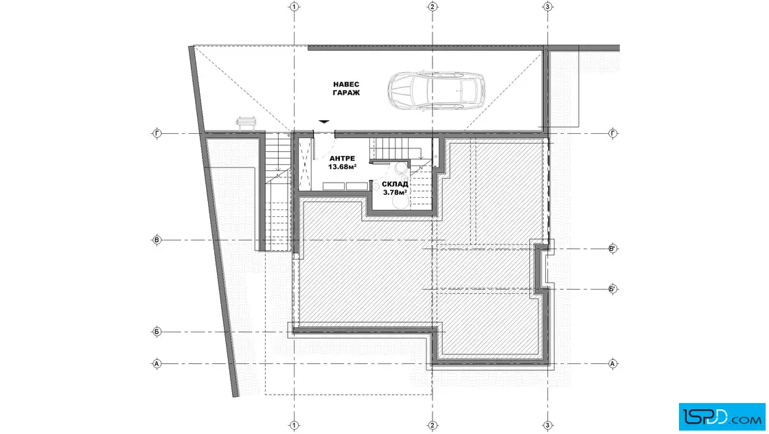 План на подземен етаж