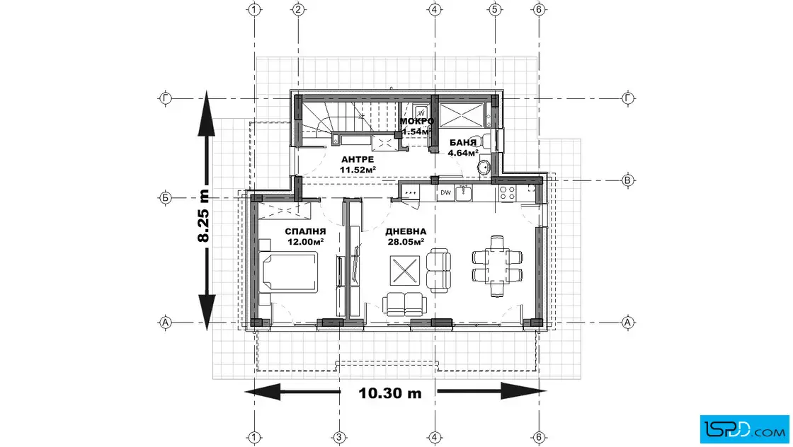 План на първи етаж