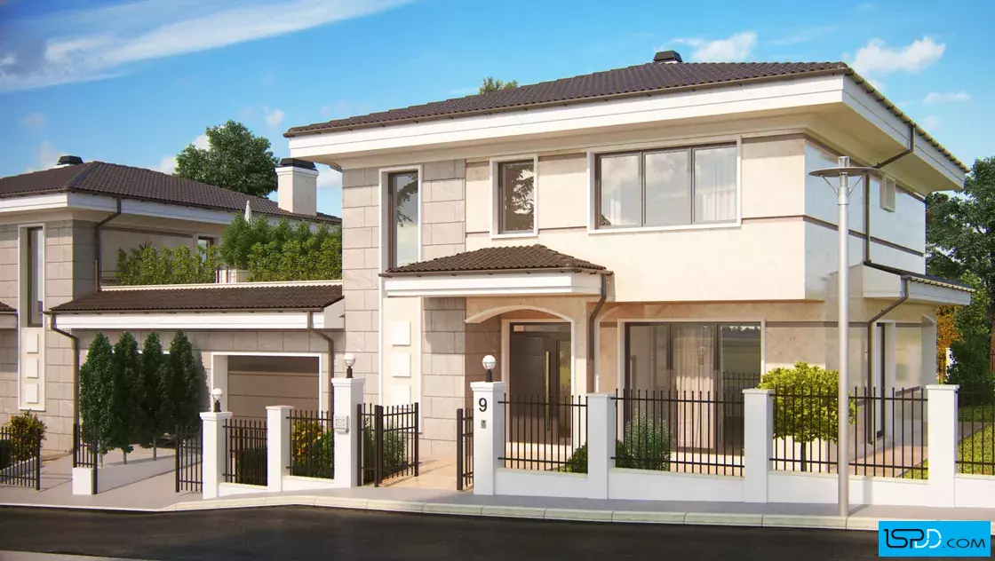 Двуфамилна къща в с. Алдомировци